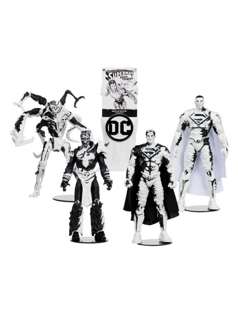 DC Direct Page Punchers Action Figures & Comic Book Pack Of 4 Superman Series (Sketch Edition) (Gold Label) 18 Cm McFarlane Toys