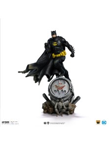 Dc Comics Bds Art Scale Statua 1/10 Batman Deluxe (black Version Esclusiva) Heo Eu Esclusiva 30 Cm Iron Studios