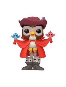 La Bella Addormentata 65th Anniversary Pop! Disney Vinile Figura Owl As Prince 9 Cm Funko