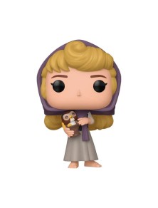 La Bella Addormentata 65th Anniversary Pop! Disney Vinile Figura Aurora W/owl 9 Cm Funko