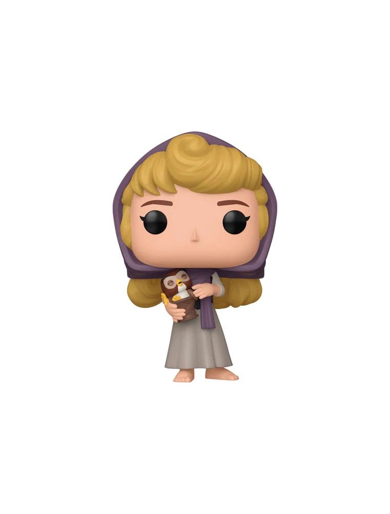 La Bella Addormentata 65th Anniversary Pop! Disney Vinile Figura Aurora W/owl 9 Cm Funko