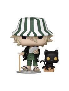 Bleach Pop! Animation Figure in Vinile Kisuke Urahara & Yoruichi 9 Cm Funko