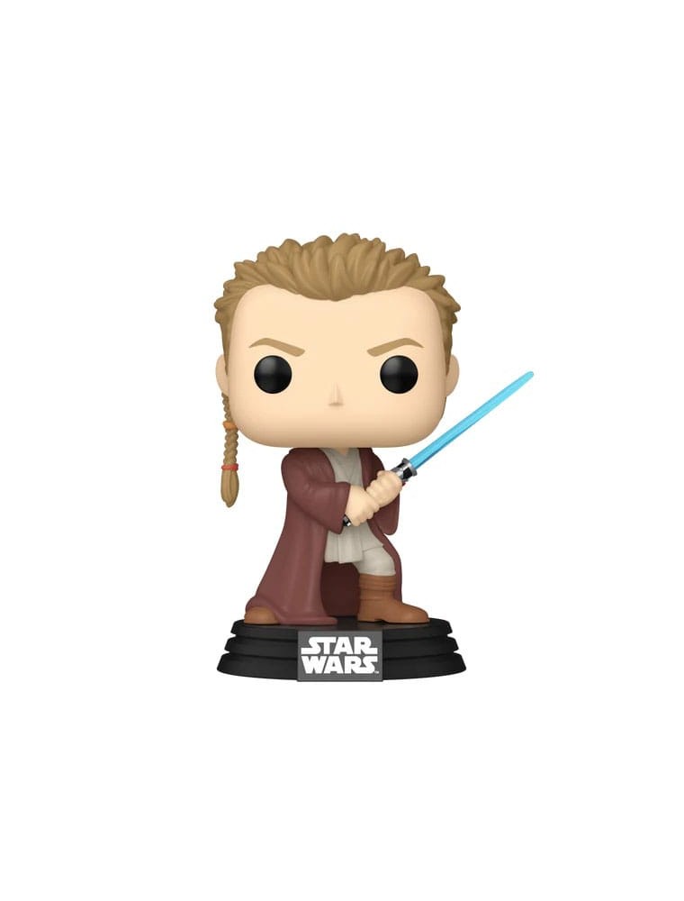 Star Wars The Phantom Menace Anniversary Pop! Vinile Figura Obi-wan(young) 9 Cm Funko