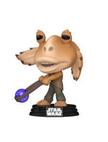 Star Wars The Phantom Menace Anniversary Pop! Vinile Figura Brocca Brocca Binks W/ Booma Balls 9 Cm Funko