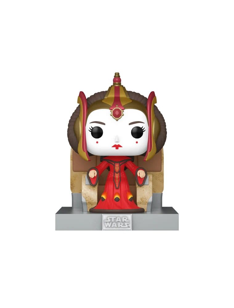 Star Wars Pop! Deluxe Vinile Figura Amidala On Throne 9 Cm Funko