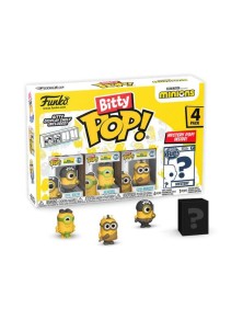 Minions Bitty Pop! Vinile Figura 4-pack Eye Matie 2,5 Cm Funko