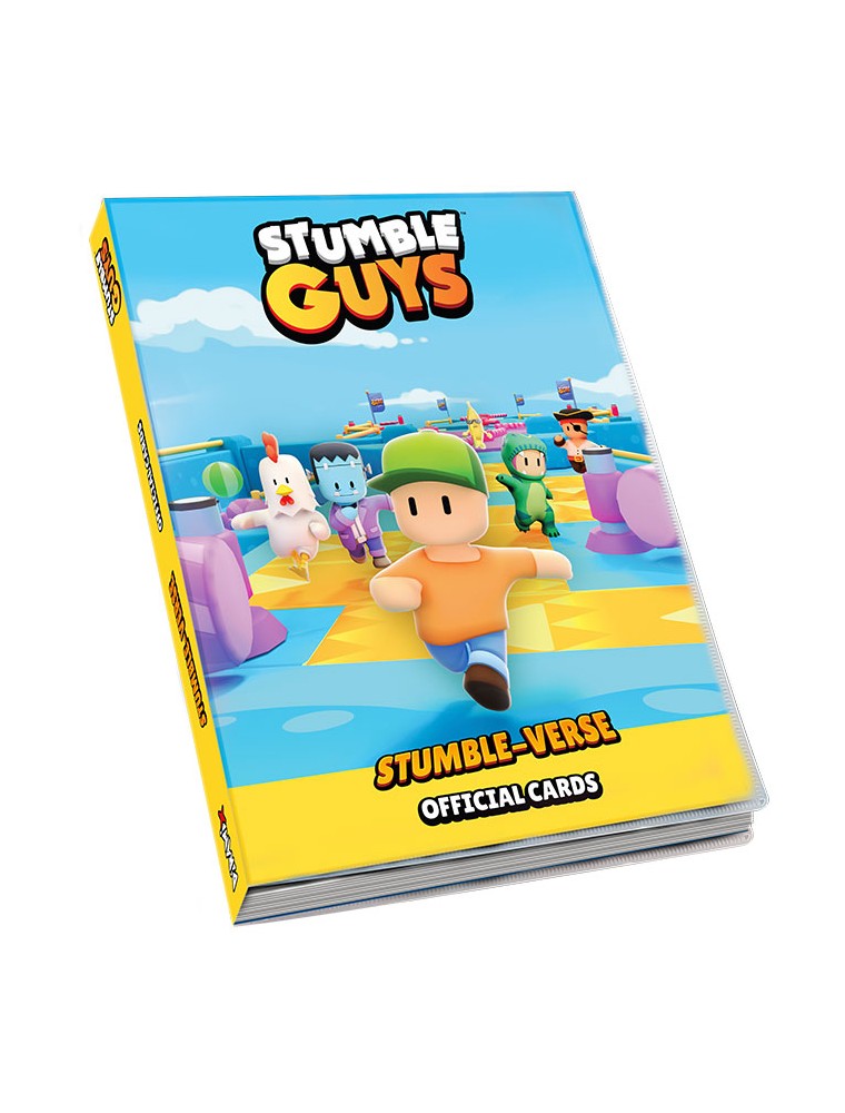 STUMBLE GUYS CARD STUMBLE-VERSE RACCOGLITORE+1BUSTA+MAGAZINE VIDEOGAMES - CARTE DA GIOCO/COLLEZIONE