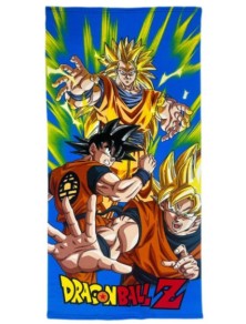 TELO MARE MICROFIBRA DRAGON BALL Z GOKU 70X140CM ANIME DRAGON BALL - ACCESSORI