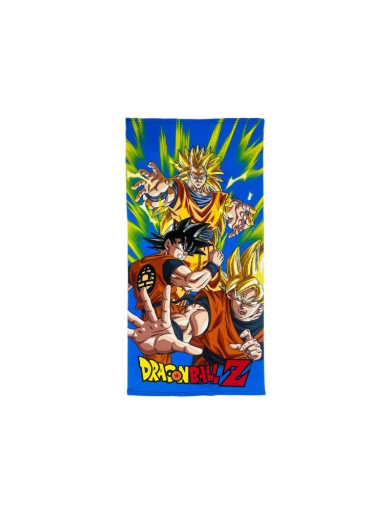 TELO MARE MICROFIBRA DRAGON BALL Z GOKU 70X140CM ANIME DRAGON BALL - ACCESSORI