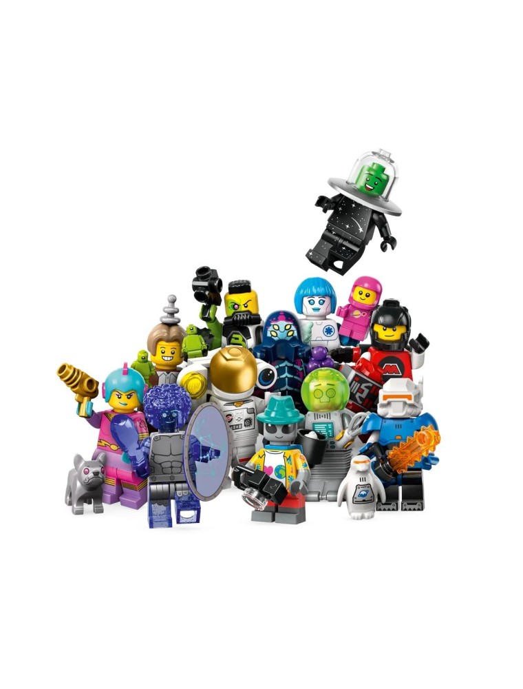 LEGO MINIFIGURES 71046 - MINIFIGURES SERIE 26 SPAZIO -  SCATOLA DA 36 FIGURE