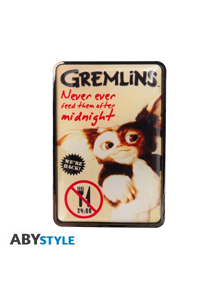 GREMLINS - Premium Magnet - Don't feed after midnight