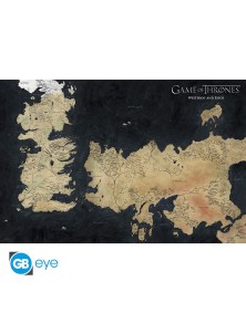 Il Trono Di Spade - Poster Maxi 91.5x61 - Westeros Map