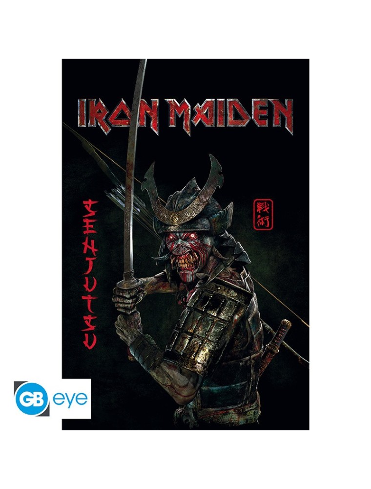 IRON MAIDEN - Poster Maxi 91.5x61 - Senjutsu