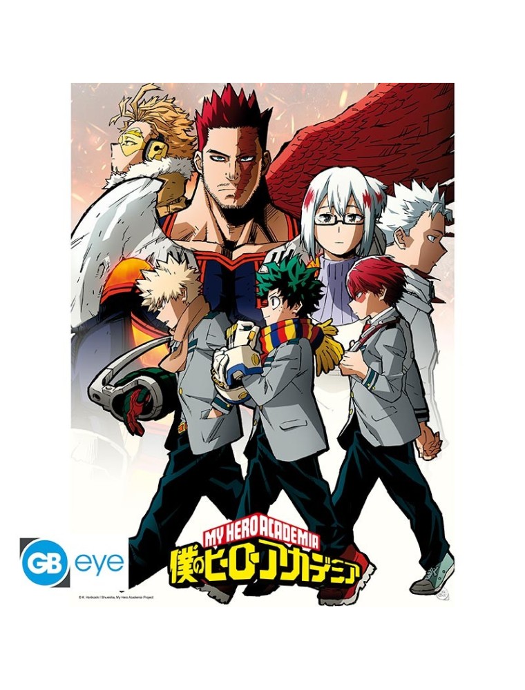 MY HERO ACADEMIA - Poster Chibi 52x38 - Endeavor Agency Arc