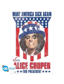 ALICE COOPER - Poster Maxi 91.5x61 - Cooper for President