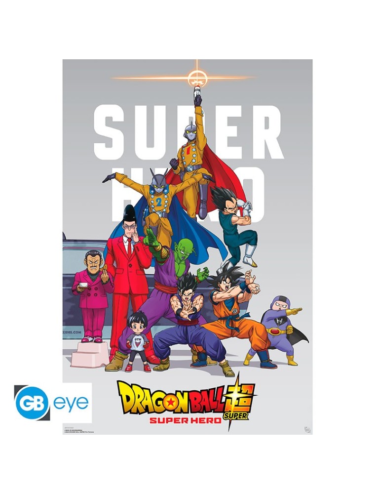 DRAGON BALL HERO - Poster Maxi 91.5x61 - Group