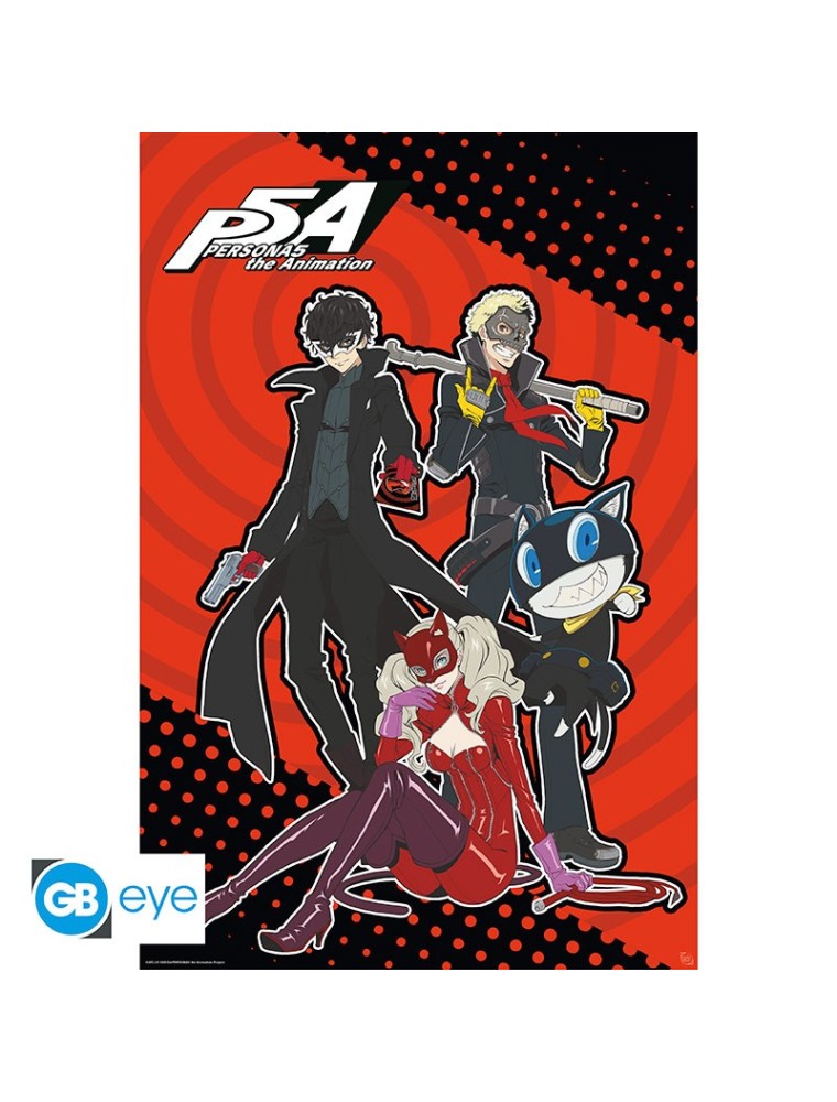 PERSONA 5 - Poster Maxi 91.5x61 - Phantom Thieves