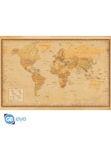 HARPER COLLINS - Poster Maxi 91.5x61 - Antique World Map 21