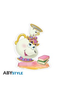 Disney - Acryl® - Chip E Mrs. Potts