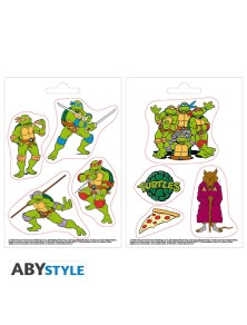 Tartarughe Ninja - Adesivi - 16x11cm/ 2 Fogli - Turtles & Splinter