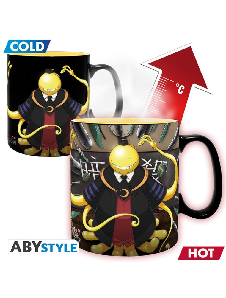 ASSASSINATION CLASSROOM-Mug Heat Change-460ml-Koroattackedx2 MUGA524