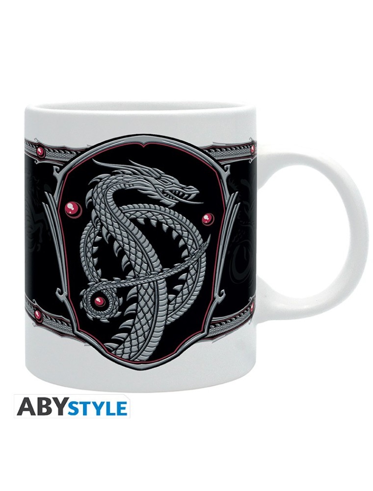 House Of The Dragon - Tazza - 320 Ml - Silver Dragon - Subli