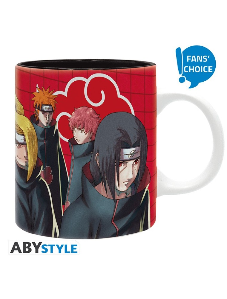 Naruto Shippuden - Tazza - 320 Ml - Artwork Akatsuki - Subli -