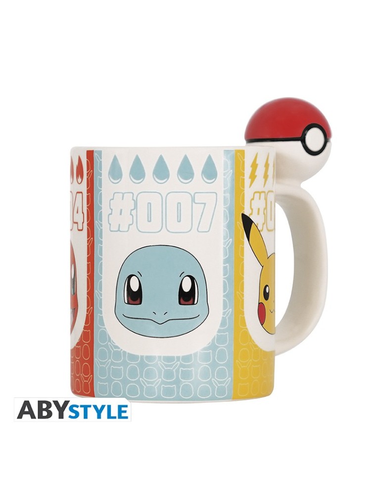 Pokemon - Tazza 3d Handle - Pokéball