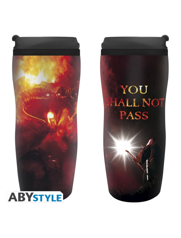 Il Signore Degli Anelli - Tazza Da Viaggio "you Shall Not Pass"