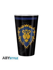 WORLD OF WARCRAFT - Large Glass - 400ml - Alliance - box