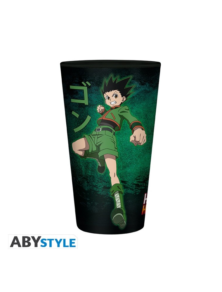 HUNTER X HUNTER - Large Glass - 400ml - Gon vs Hisoka - box