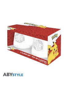 POKEMON - 2 Glass Set - Magikarp & Gyarados EUROPE