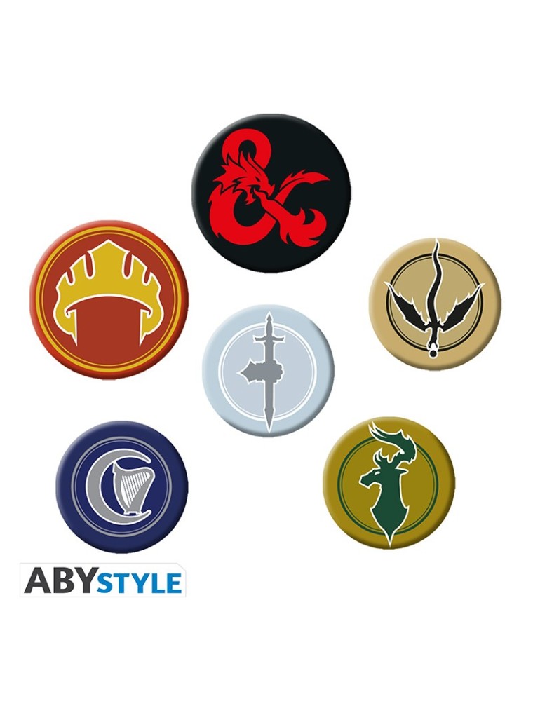 DUNGEONS & DRAGONS - Badge Pack – Factions