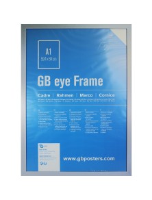 GBEYE - MDF Silver Frame - A1 - 59.4 x 84.1cm -