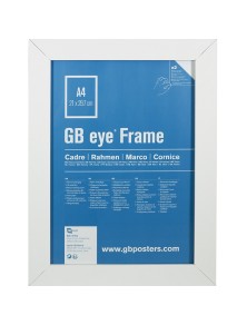 GBEYE - MDF White Frame - A4 - A4 - 21 x 29,7cm -