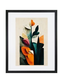 GBEYE - Framed print "In the garden by Treechild" (40x50cm)