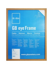 GBEYE - MDF Oak Frame - 60 x 80cm -