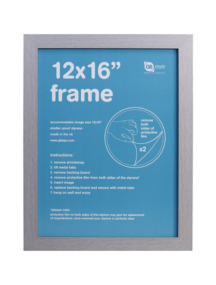 GBEYE - MDF Silver Frame - 30 x 40 cm - PDC -