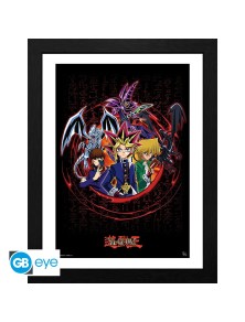 YU-GI-OH! - Framed print "Joey Yugi Kaiba" (30x40)