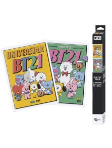 BT21 Set 2 Posters Chibi...