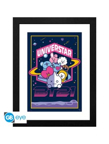 BT21 - Framed print "Universtar" (30x40)