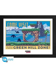 SONIC - Framed print "Green...