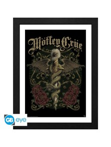 MOTLEY CRUE - Framed print "Exquisite Dagger" (30x40)