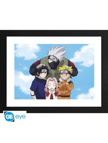 NARUTO - Framed print "Photo Team 7" (30x40)