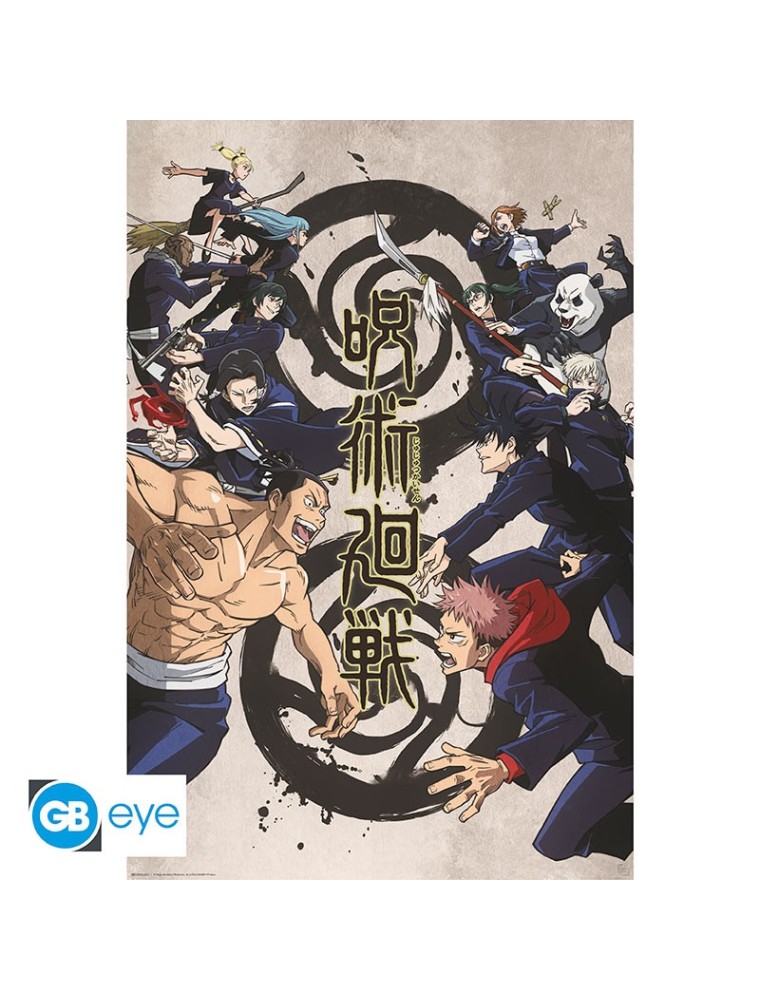 JUJUTSU KAISEN - Poster Maxi 91.5x61 - Tokyo vs Kyoto