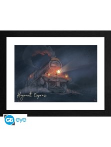 Harry Potter - Framed Print "espresso Per Hogwarts" (30x40)