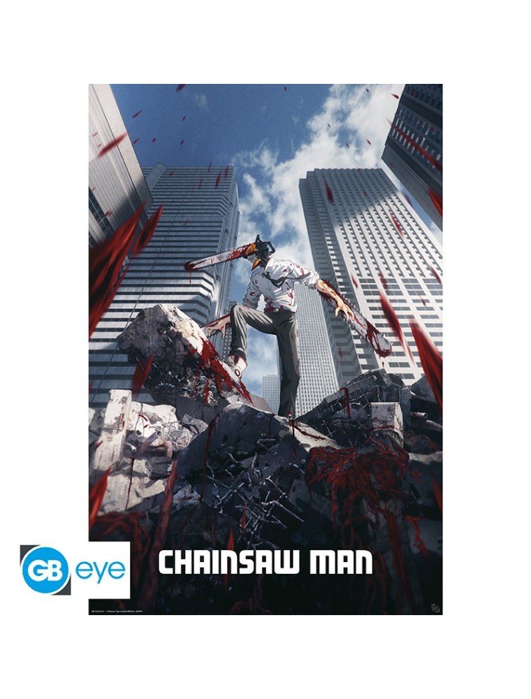 Chainsaw Man Poster Maxi 91.5x61 Gbeye