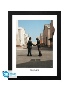 PINK FLOYD - Framed print "Burning" (30x40)