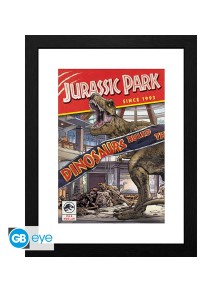 JURASSIC PARK - Framed print "Comics" (30x40)