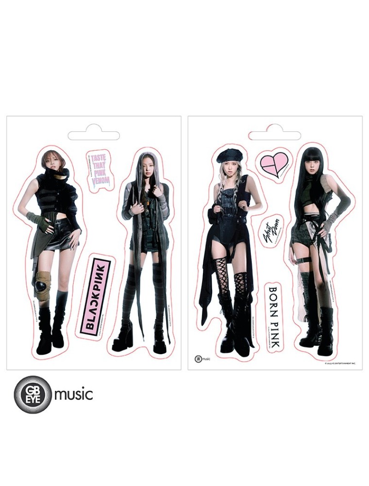 Blackpink - Adesivi - 16x11cm / 2 Fogli - Set 1